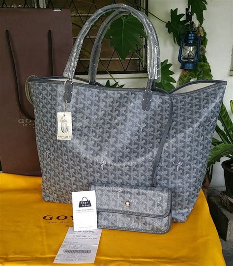 goyard st louis gm size fake grey|goyard st louis bag counterfeit.